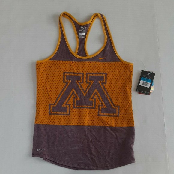 Nike Tops - NWT MINNESOTA GOLDEN GOPHERS M Medium NIKE TEE DRI